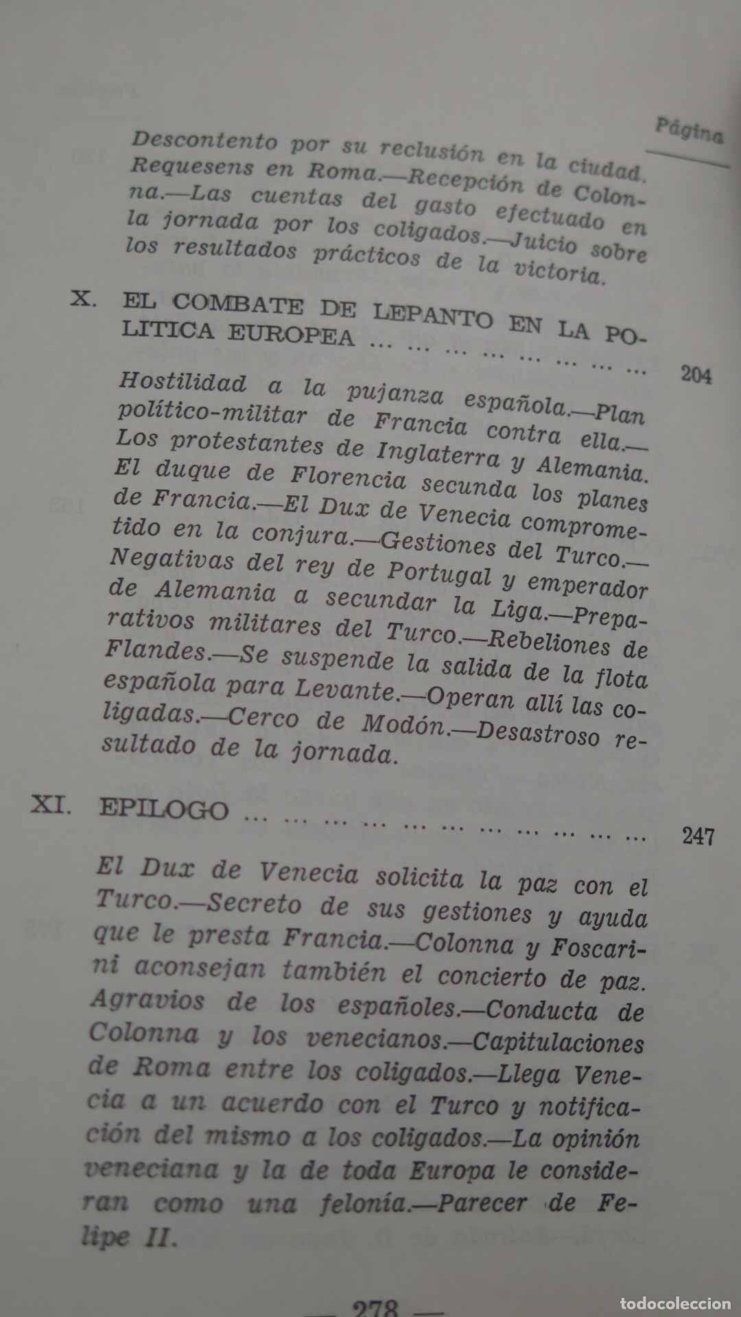 Libros de segunda mano: Espa&ntilde;a en Lepanto Serrano. 1971 - Foto 5