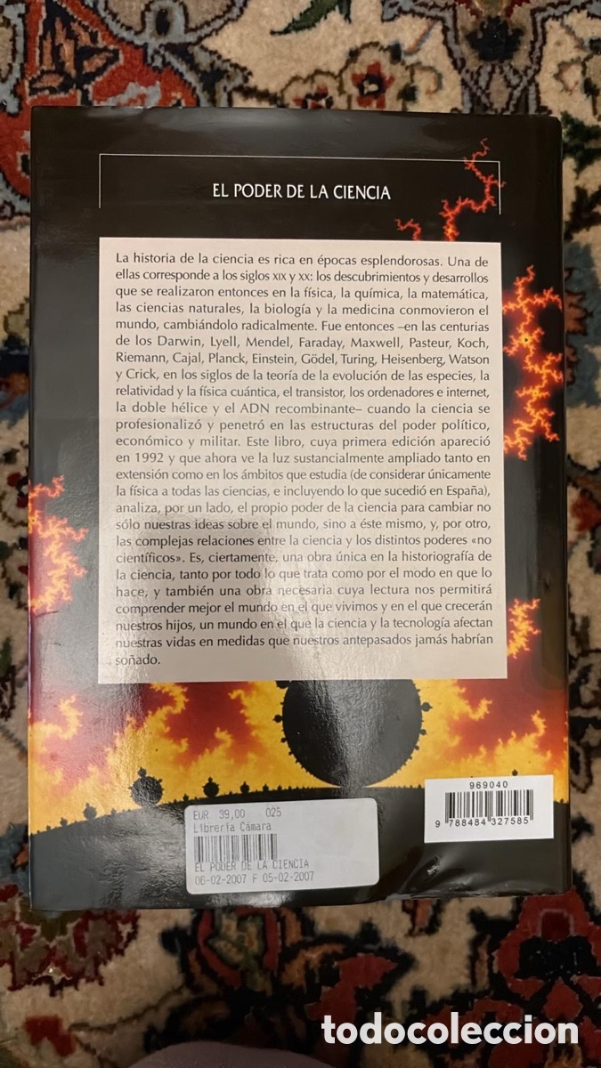 Libros de segunda mano: EL PODER DE LA CIENCIA. Jos&eacute; Manuel S&aacute;nchez Ron - Foto 6