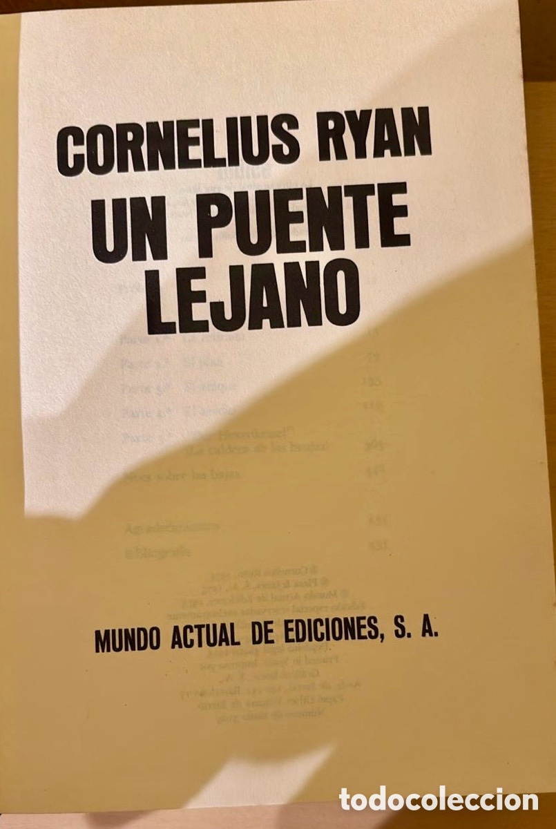 Libros de segunda mano: Un puente lejano. Cornelius Ryan - Foto 4