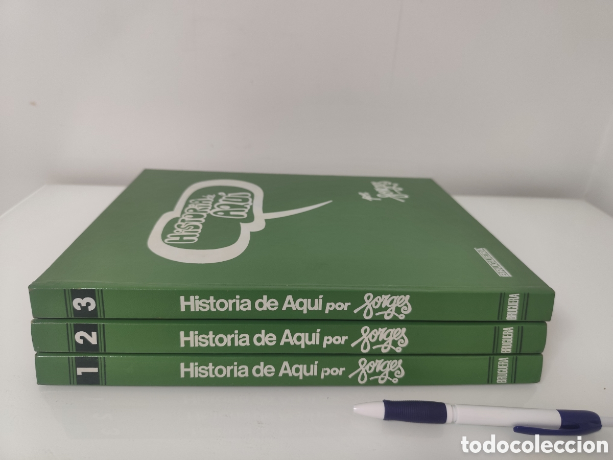 Libros de segunda mano: Historia de aqu&iacute; y all&iacute; Forges. - Foto 4