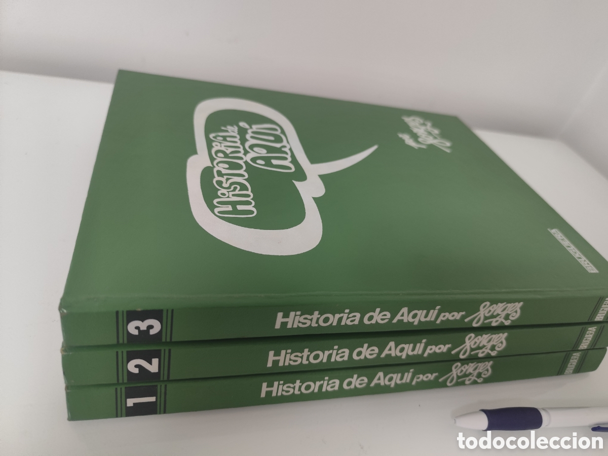 Libros de segunda mano: Historia de aqu&iacute; y all&iacute; Forges. - Foto 5