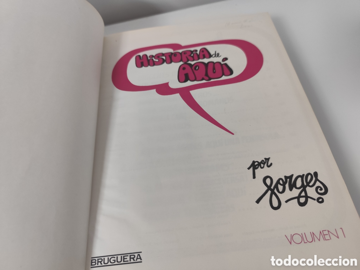 Libros de segunda mano: Historia de aqu&iacute; y all&iacute; Forges. - Foto 7
