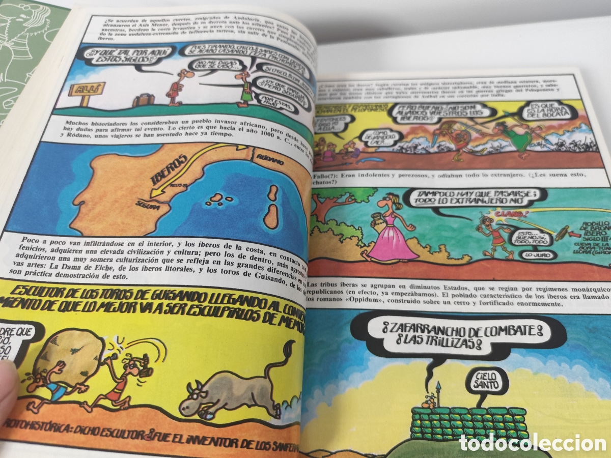 Libros de segunda mano: Historia de aqu&iacute; y all&iacute; Forges. - Foto 9