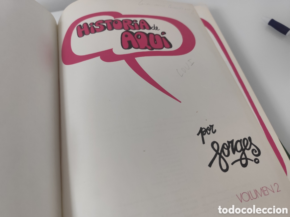 Libros de segunda mano: Historia de aqu&iacute; y all&iacute; Forges. - Foto 14