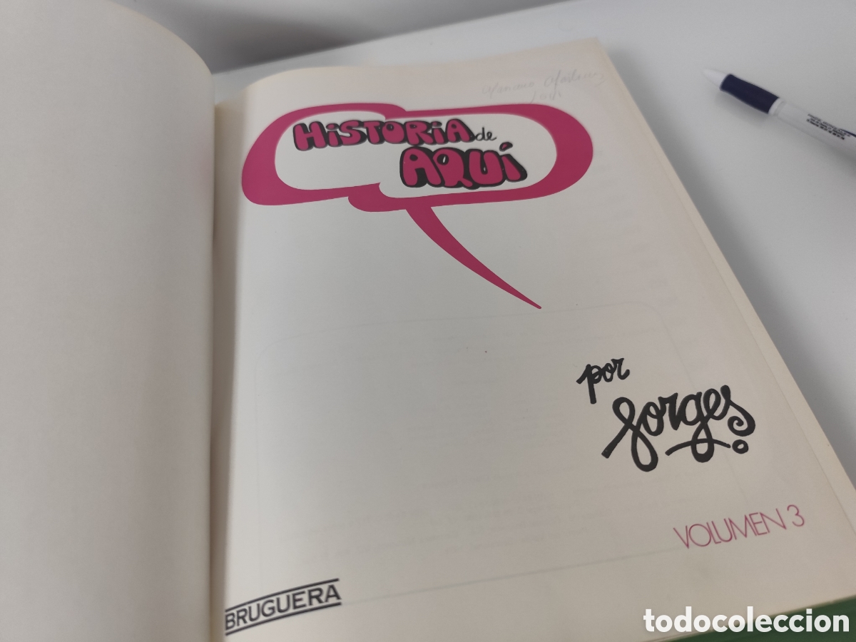 Libros de segunda mano: Historia de aqu&iacute; y all&iacute; Forges. - Foto 21
