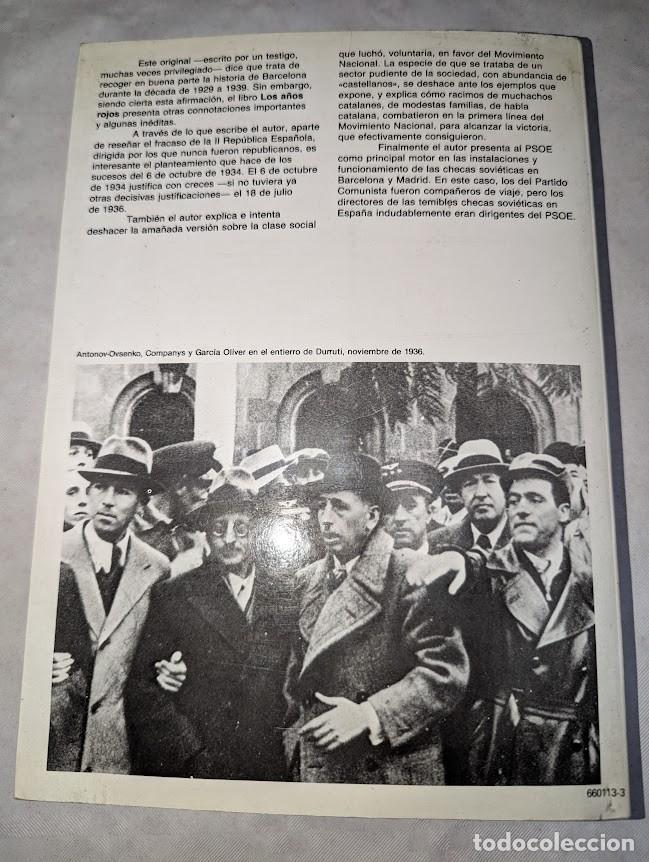 Libros de segunda mano: LOS A&Ntilde;OS ROJOS - 1985 - Foto 10