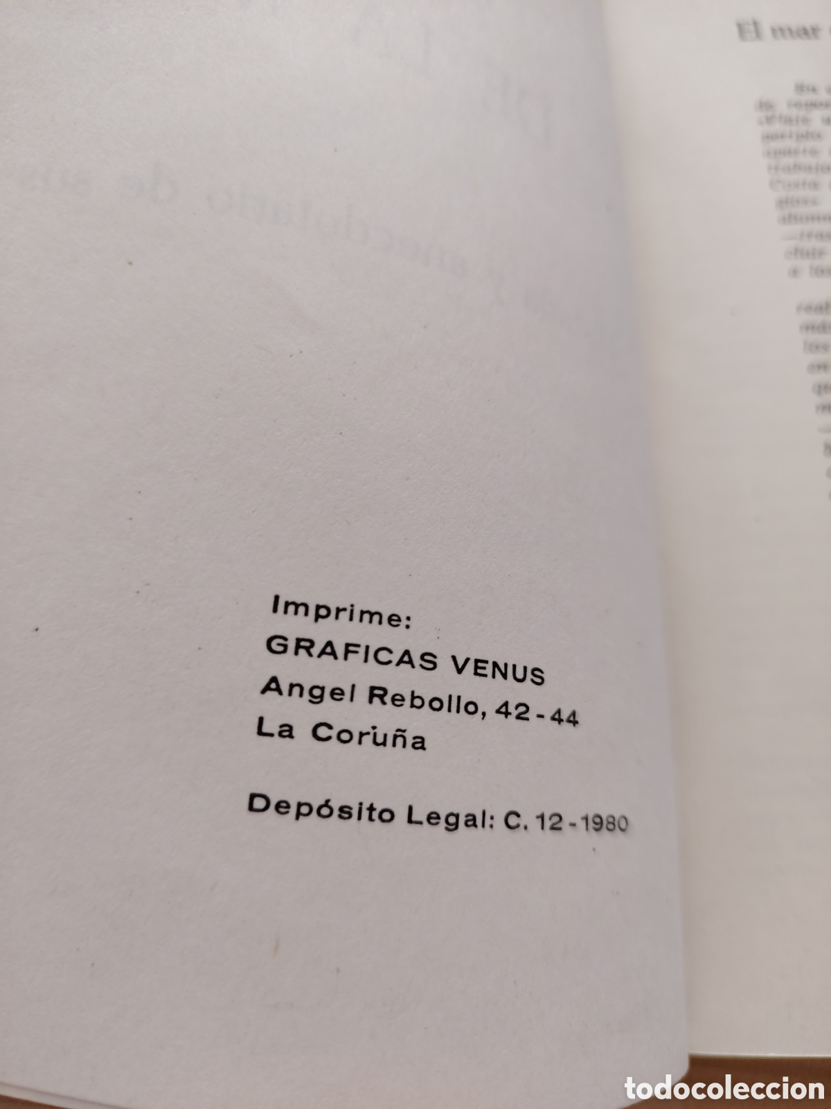 Libros de segunda mano: Costa da morte. Jos&eacute; Ba&ntilde;a - Foto 3