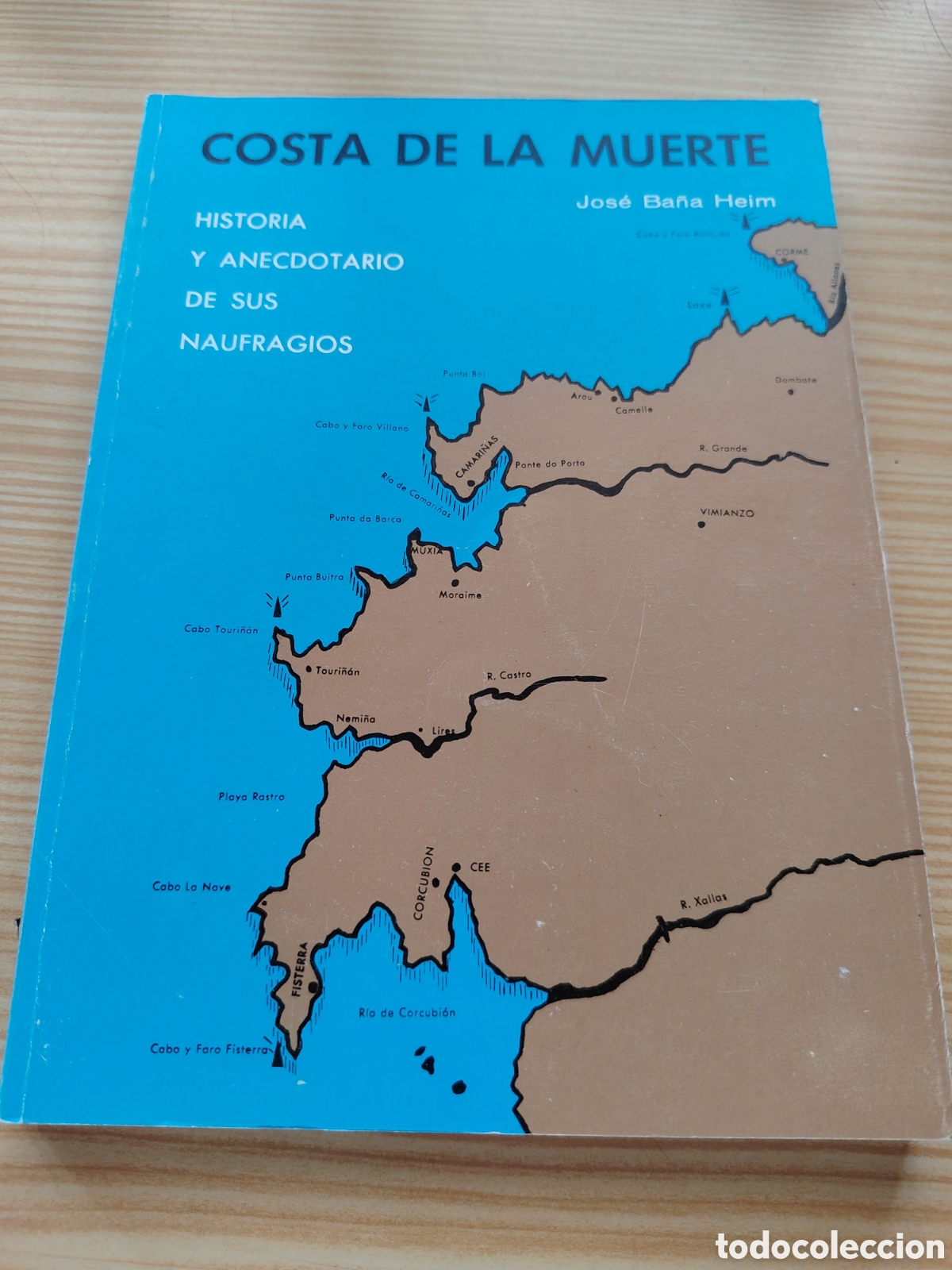 Libros de segunda mano: Costa da morte. Jos&eacute; Ba&ntilde;a - Foto 1