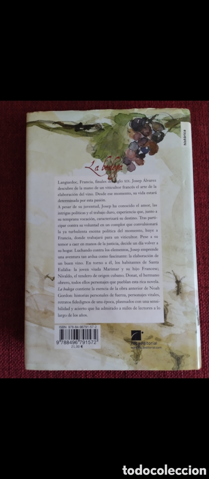Libros de segunda mano: La bodega&rdquo;.Noah Gordon. - Foto 3