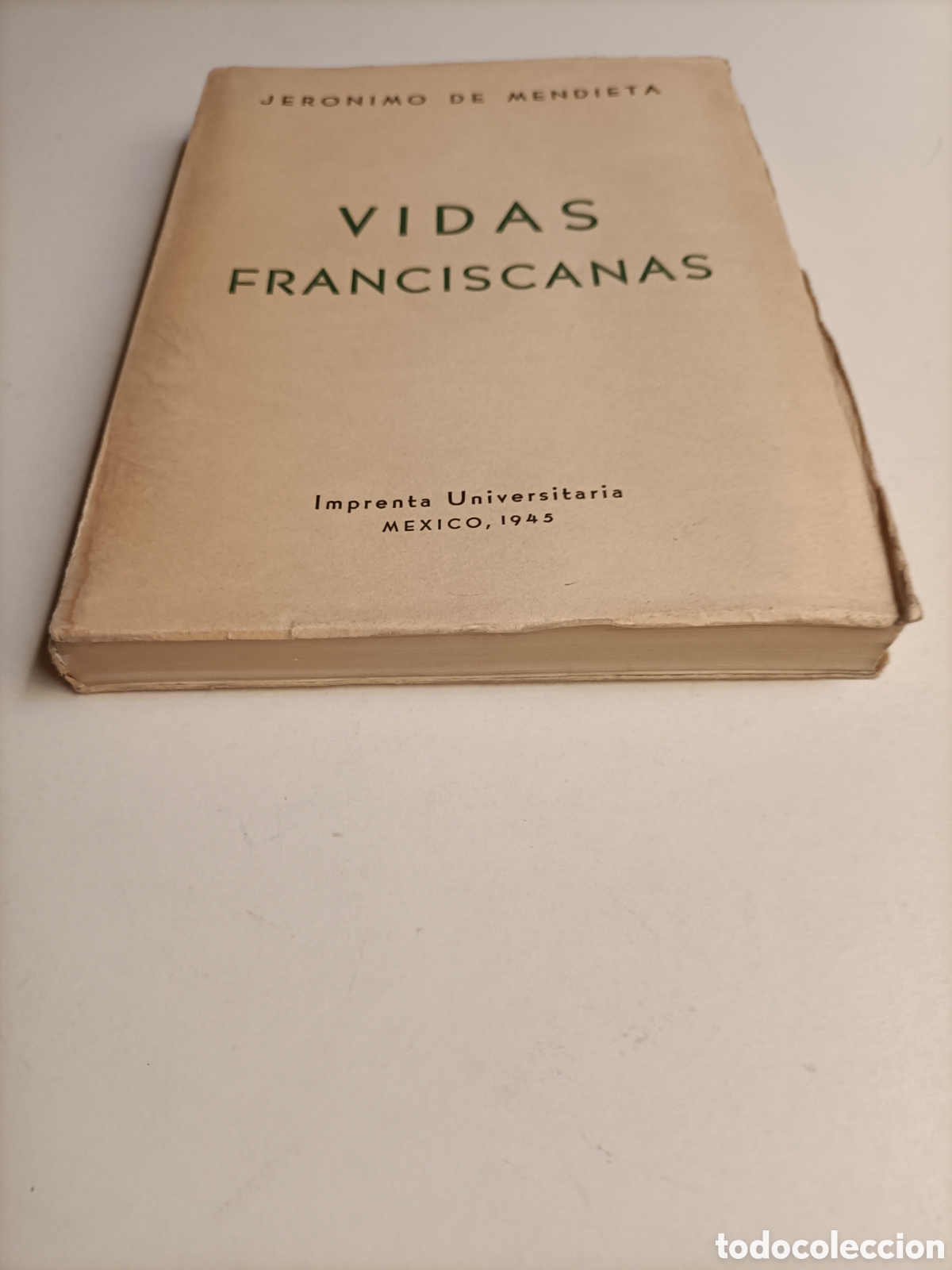 Libros de segunda mano: Vidas franciscanas. Jer&oacute;nimo de Mendieta - Foto 3