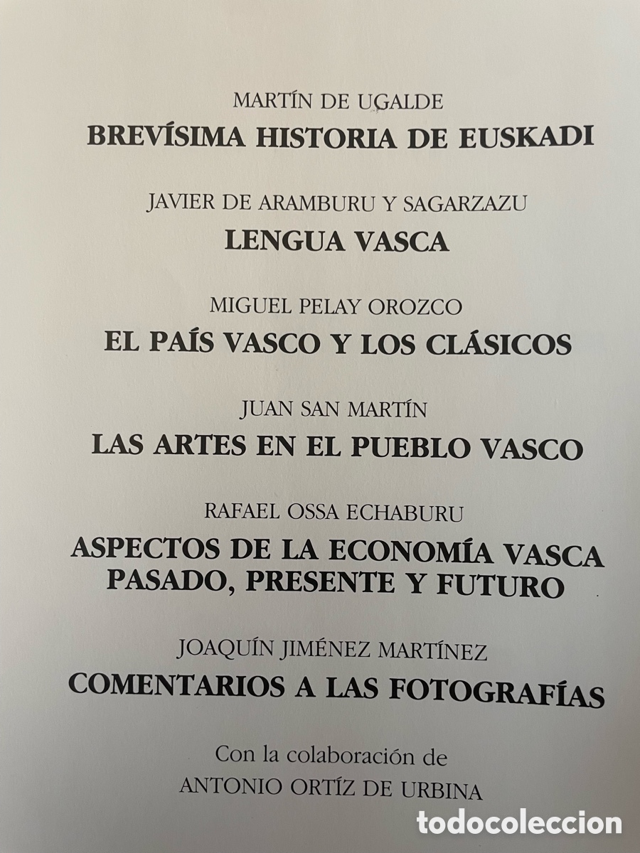 Libros de segunda mano: Euskalerria - Alberto Schommer - Foto 5