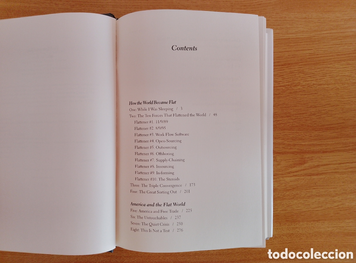 Libros de segunda mano: &rdquo;The World Is Flat&rdquo; Thomas L. Fieldman - Foto 2