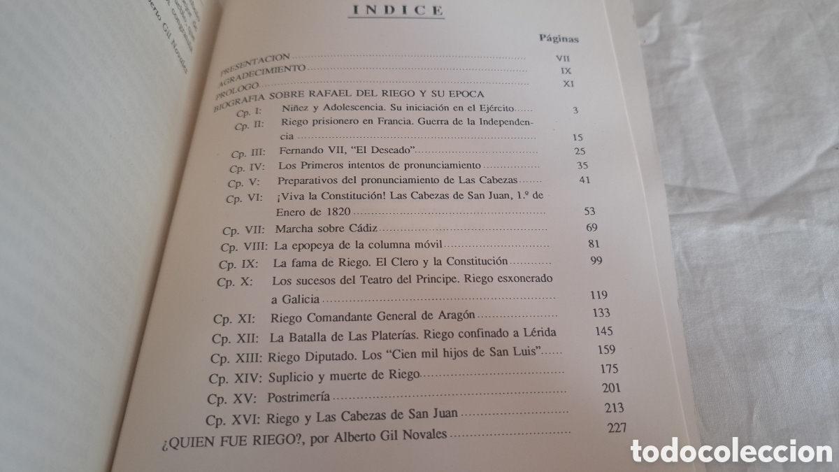 Libros de segunda mano: RIEGO, HEROE DE LAS CABEZAS. 1988 - Foto 7