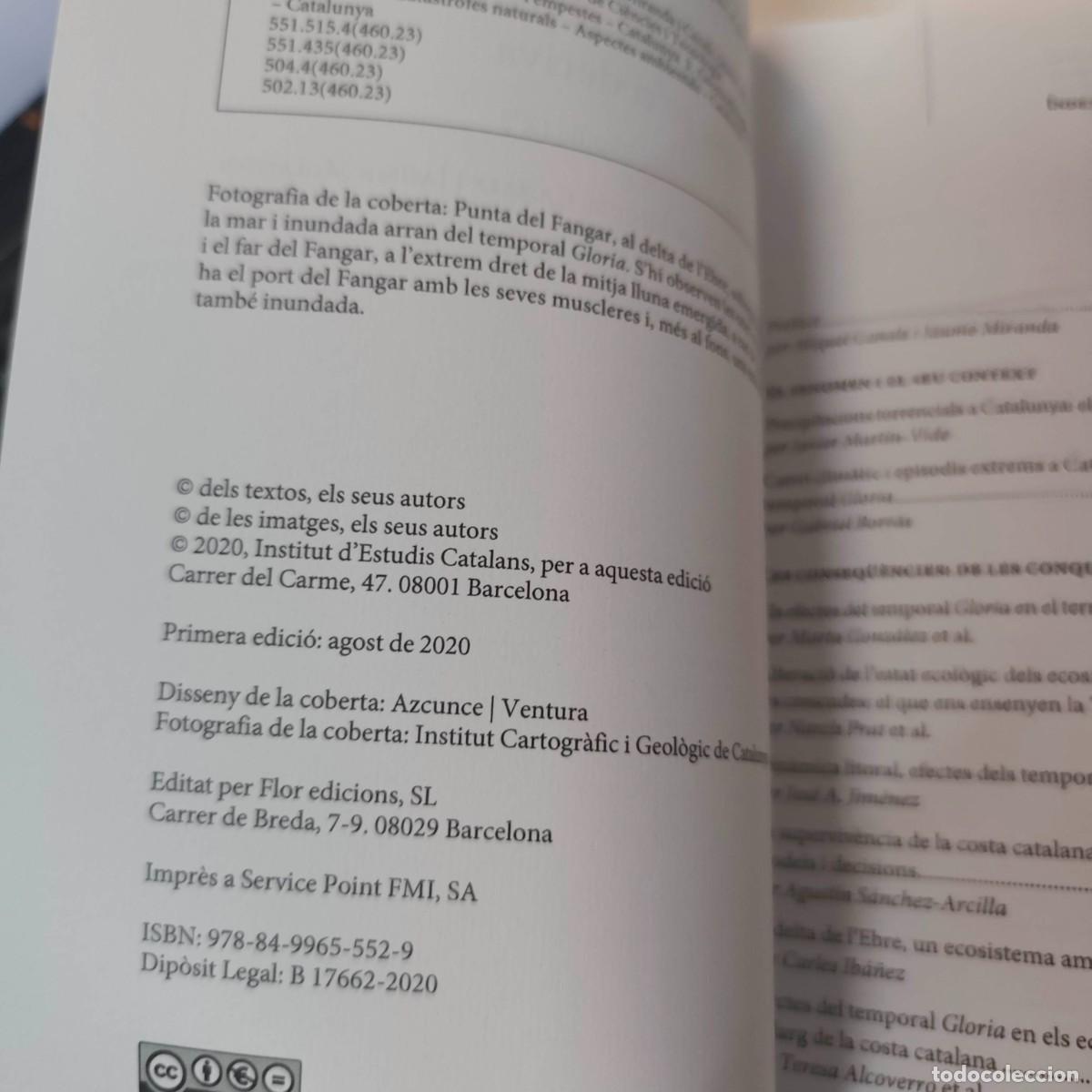Libros de segunda mano: Sobre el temporal Gloria (19-23.01.20) - Foto 4