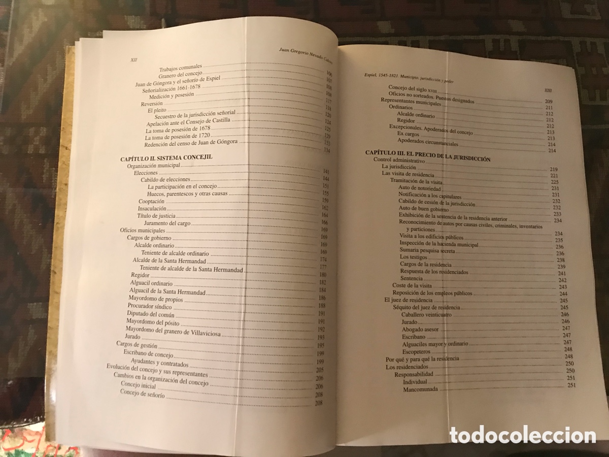 Libros de segunda mano: Espiel, 1545-1821. Municipio, jurisdicci&oacute;n y poder. - Foto 5