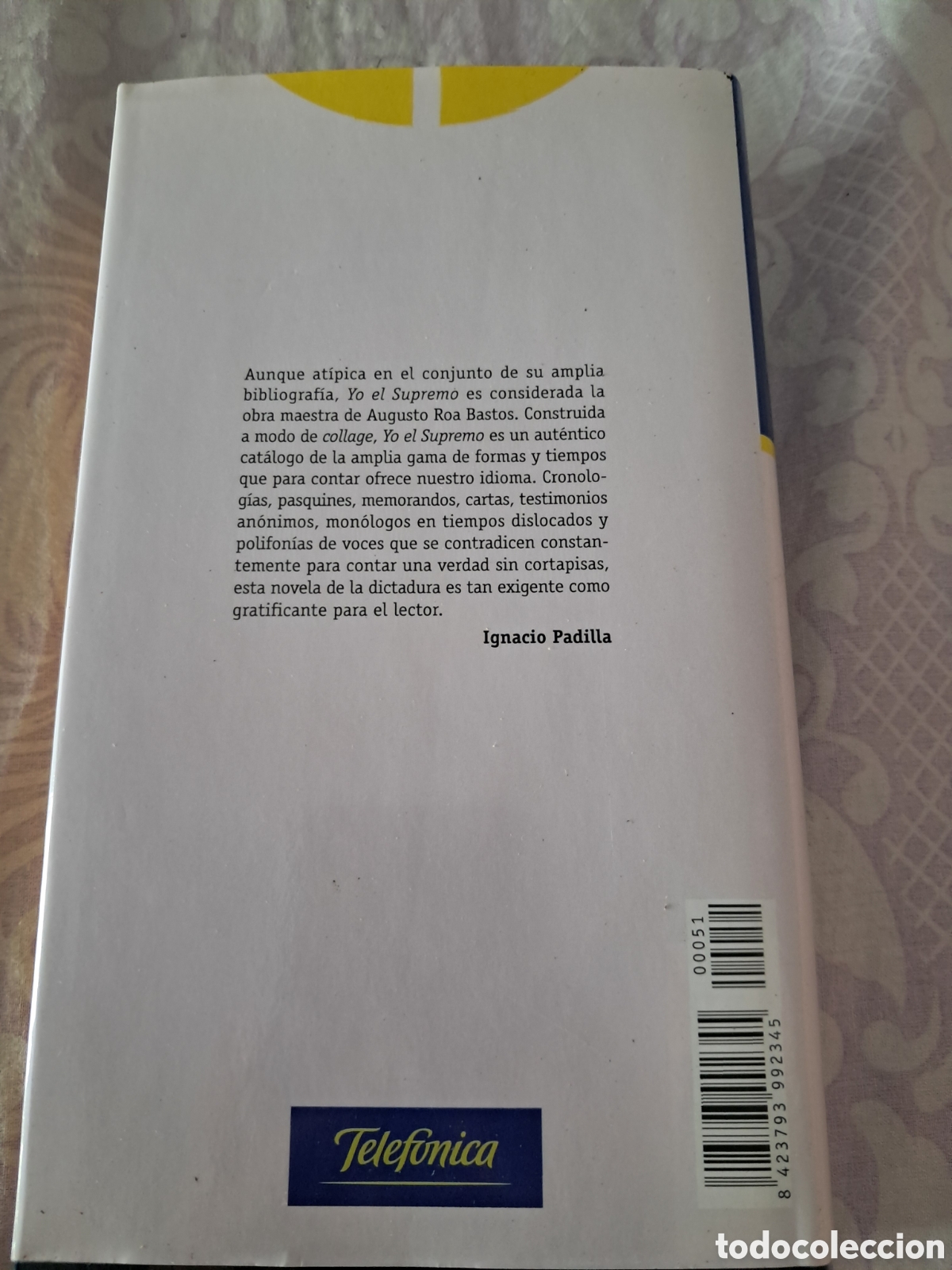 Libros de segunda mano: Yo el supremo Augusto Roa Bastos - Foto 2