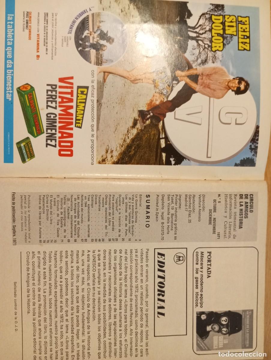 Libros de segunda mano: AMIGOS DE LA HISTORIA, N 5, 1971 - Foto 2