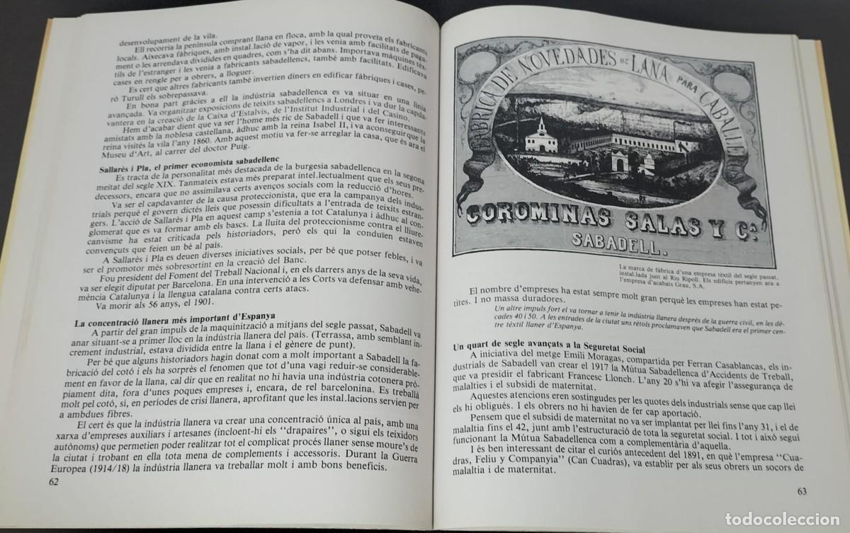 Libros de segunda mano: 3 Libros Historia de Sabadell - Foto 4