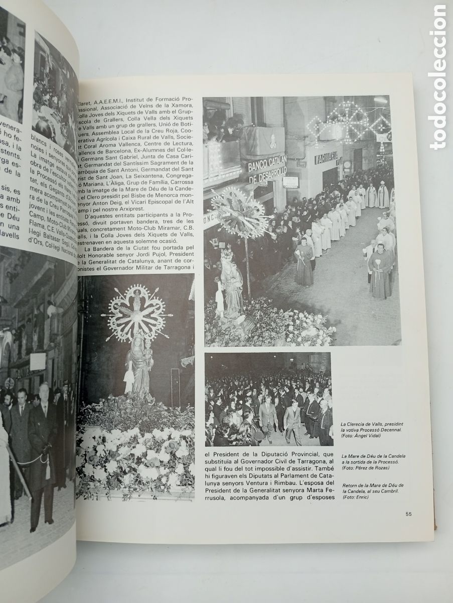 Libros de segunda mano: Libro festes decennals de Valls 1981 - Foto 8