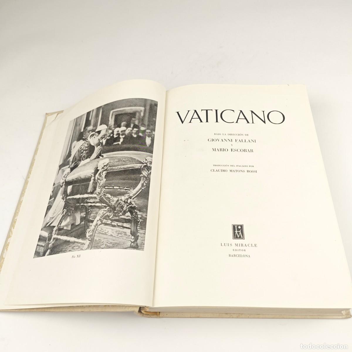 Libros de segunda mano: VV.AA. Vaticano. Luis Miracle editor. Barcelona. 1948. - Foto 2