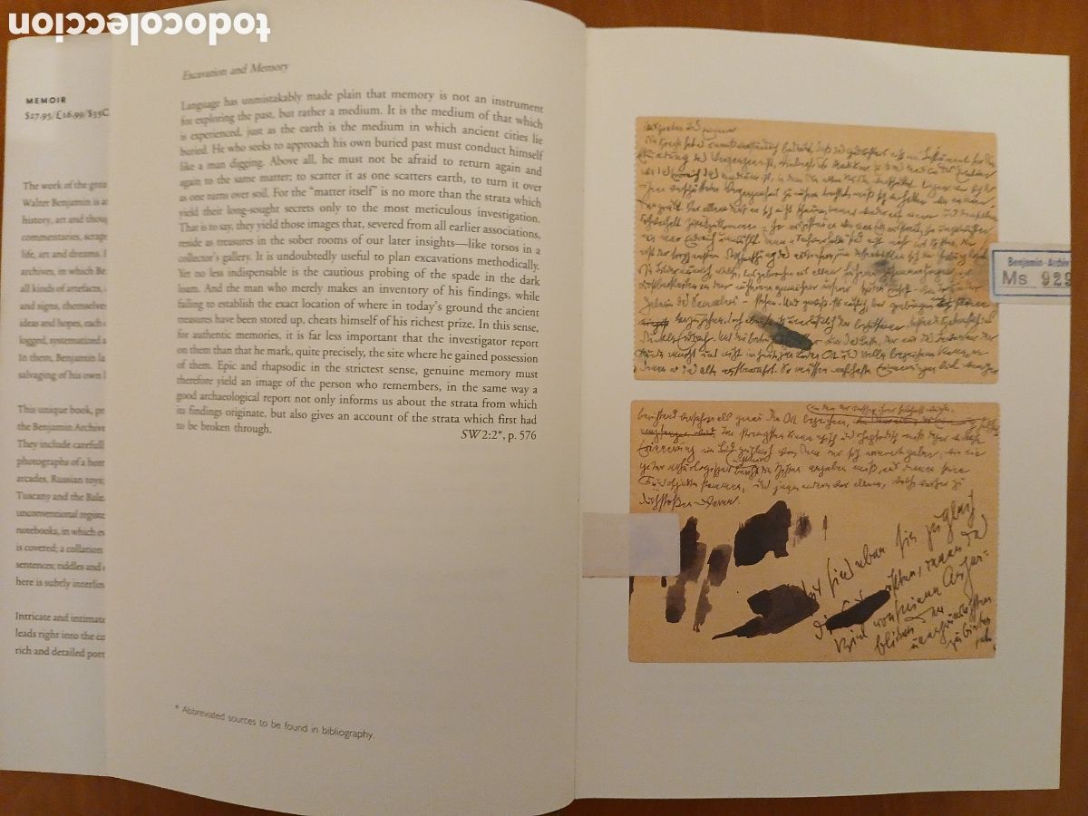 Libros de segunda mano: Walter Benjamins Archive. - Foto 5