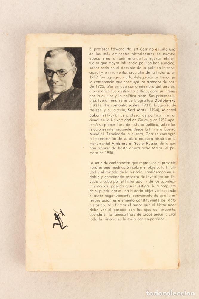 Libros de segunda mano: &iquest;Qu&eacute; es la historia? - E. H. Carr - Foto 2