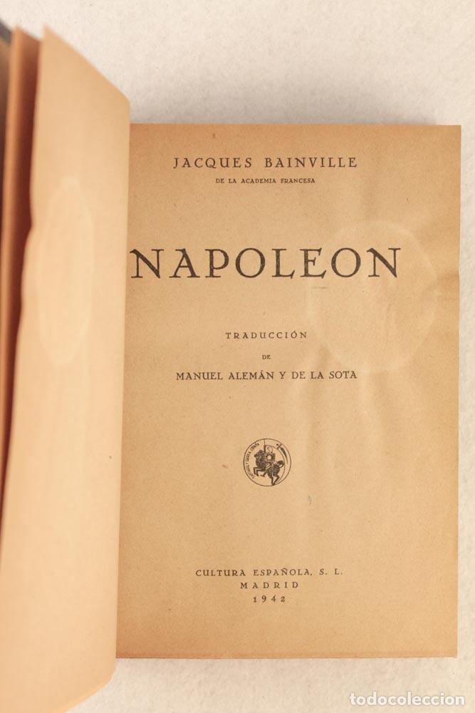 Libros de segunda mano: Napole&oacute;n - Jacques Bainville - Foto 3