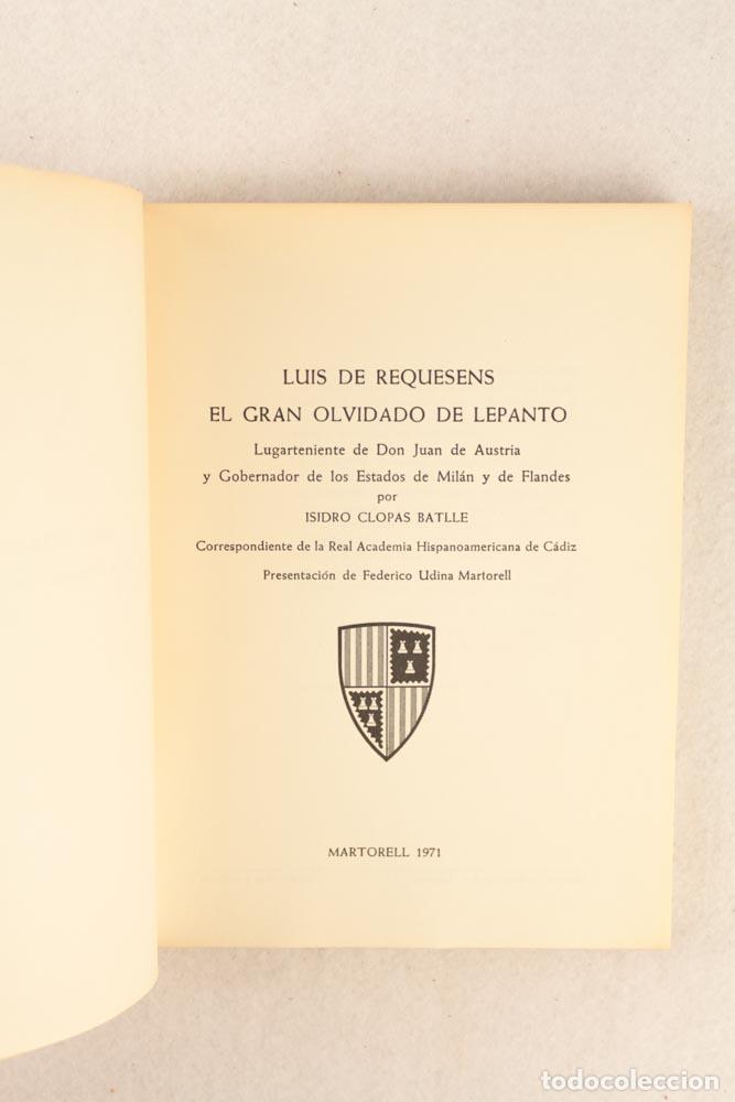 Libros de segunda mano: Luis de Requesens: El gran olvidado de Lepanto - Foto 4