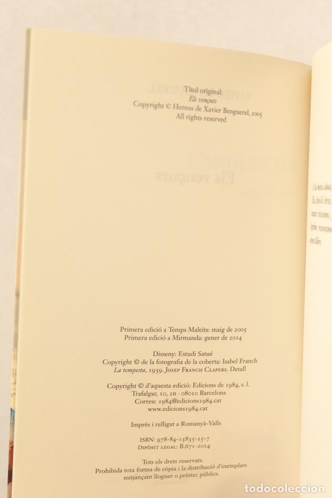 Libros de segunda mano: Els ven&ccedil;uts - Xavier Benguerel - Foto 3