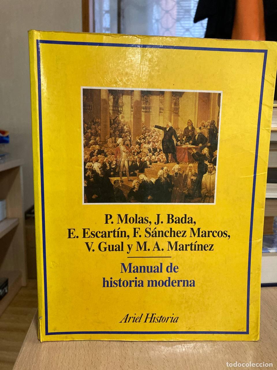 Libros de segunda mano: Manual de historia moderna - Foto 1