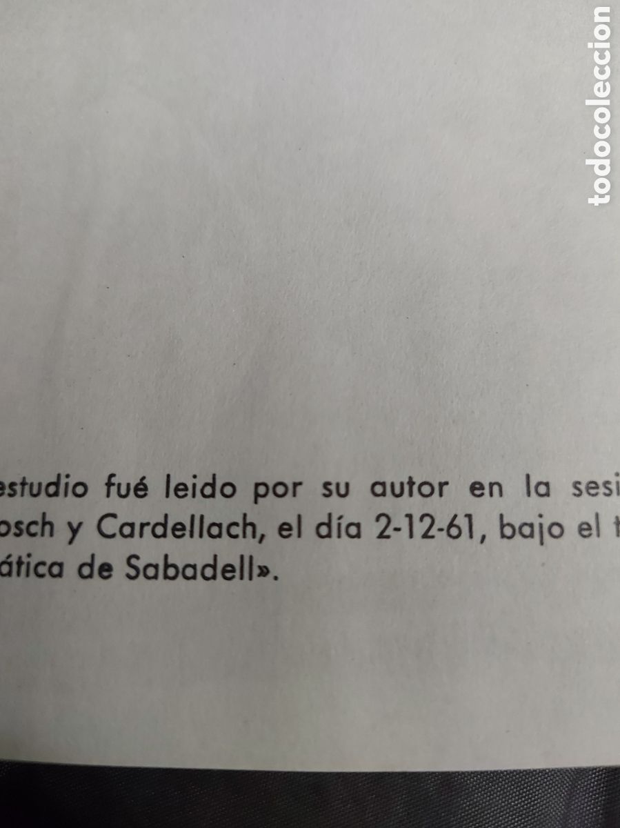 Libros de segunda mano: 100 MIL SABADELLENSES a&ntilde;o 1961 - Foto 2