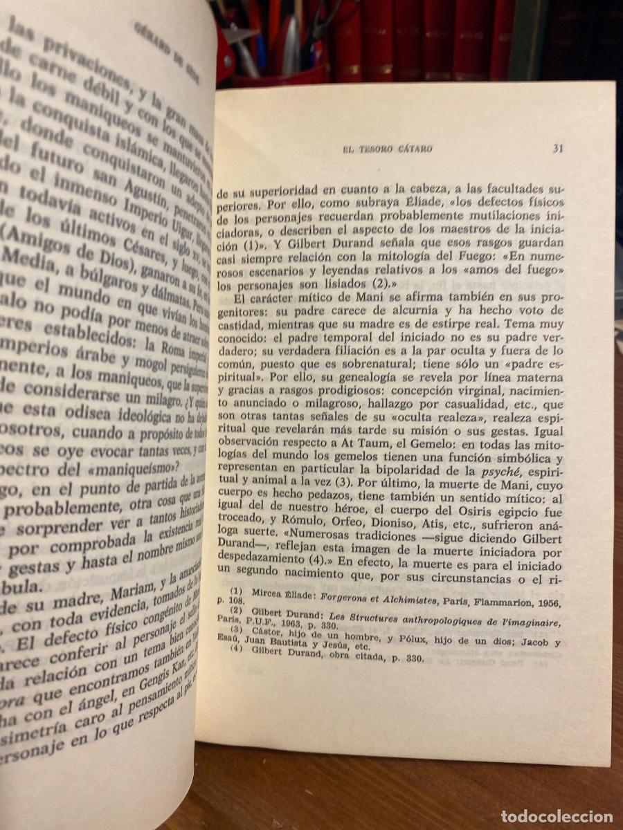 Libros de segunda mano: EL TESORO C&Aacute;TARO, GERARD DE SEDE. 1968 - Foto 4