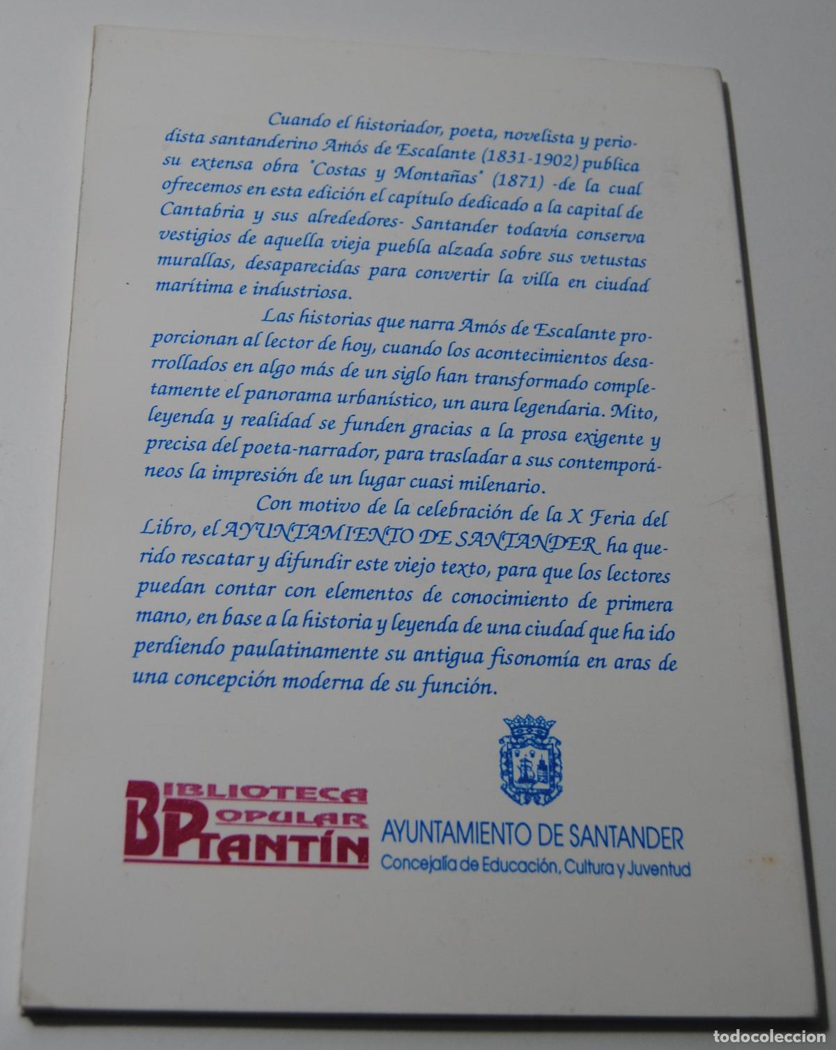 Libros de segunda mano: Santander - de Escalante, Amos - Foto 4