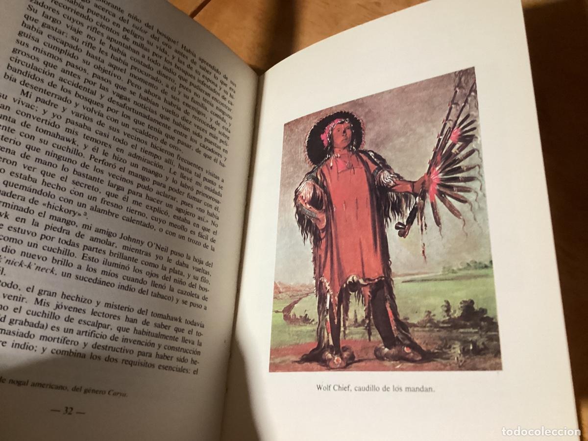 Libros de segunda mano: VIDA ENTRE LOS INDIOS, CATLIN GEORGE. OLA&Ntilde;ETA. - Foto 4