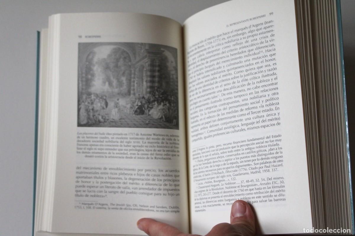 Libros de segunda mano: Demetrio Castro - Robespierre. La virtud del monstruo - Tecnos - Foto 5
