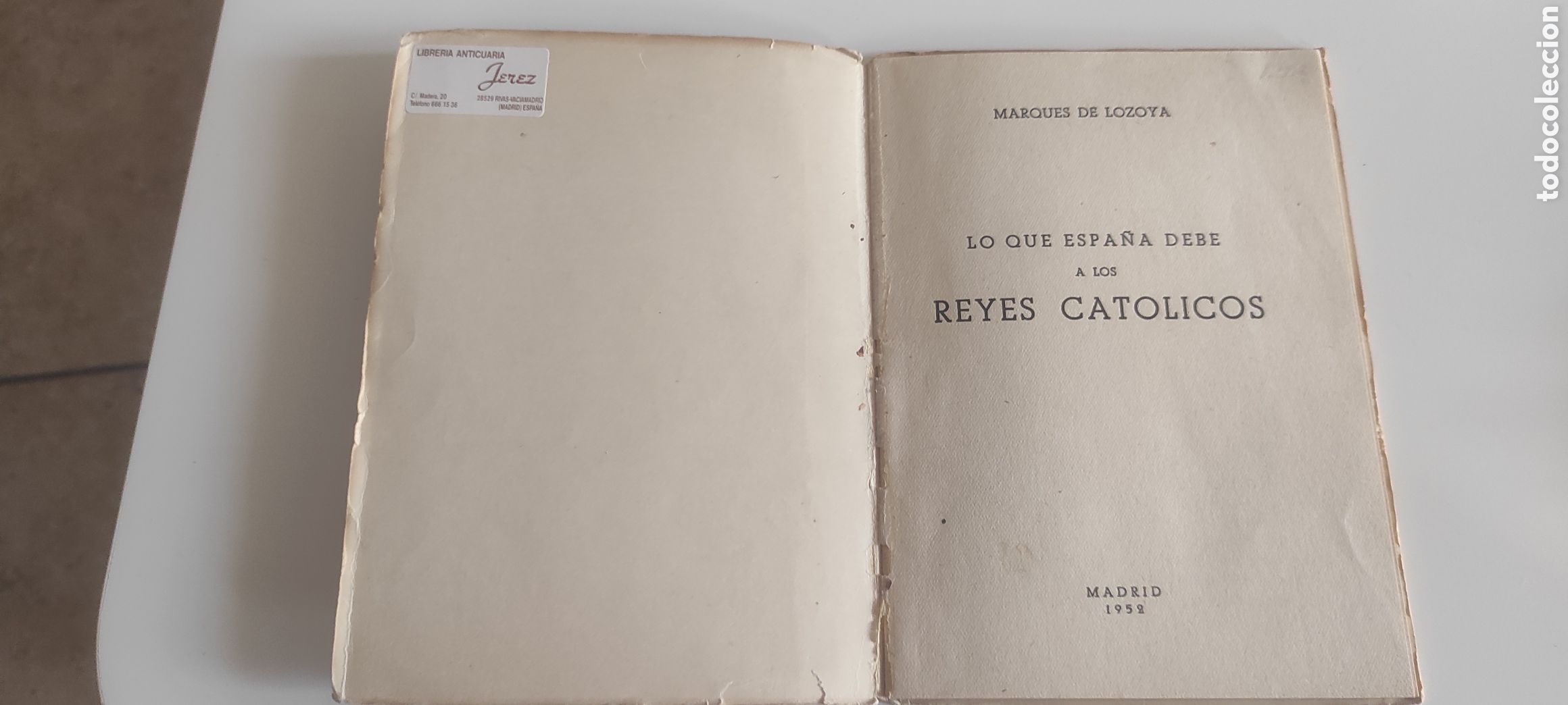 Libros de segunda mano: Libro lo que Espa&ntilde;a debe a los Reyes Catolicos - Foto 3