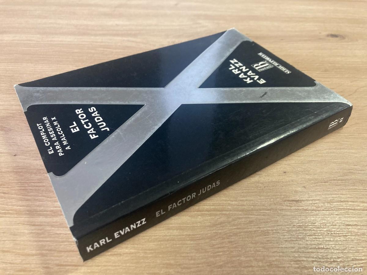 Libros de segunda mano: El factor Judas Karl Evanzz - Foto 3