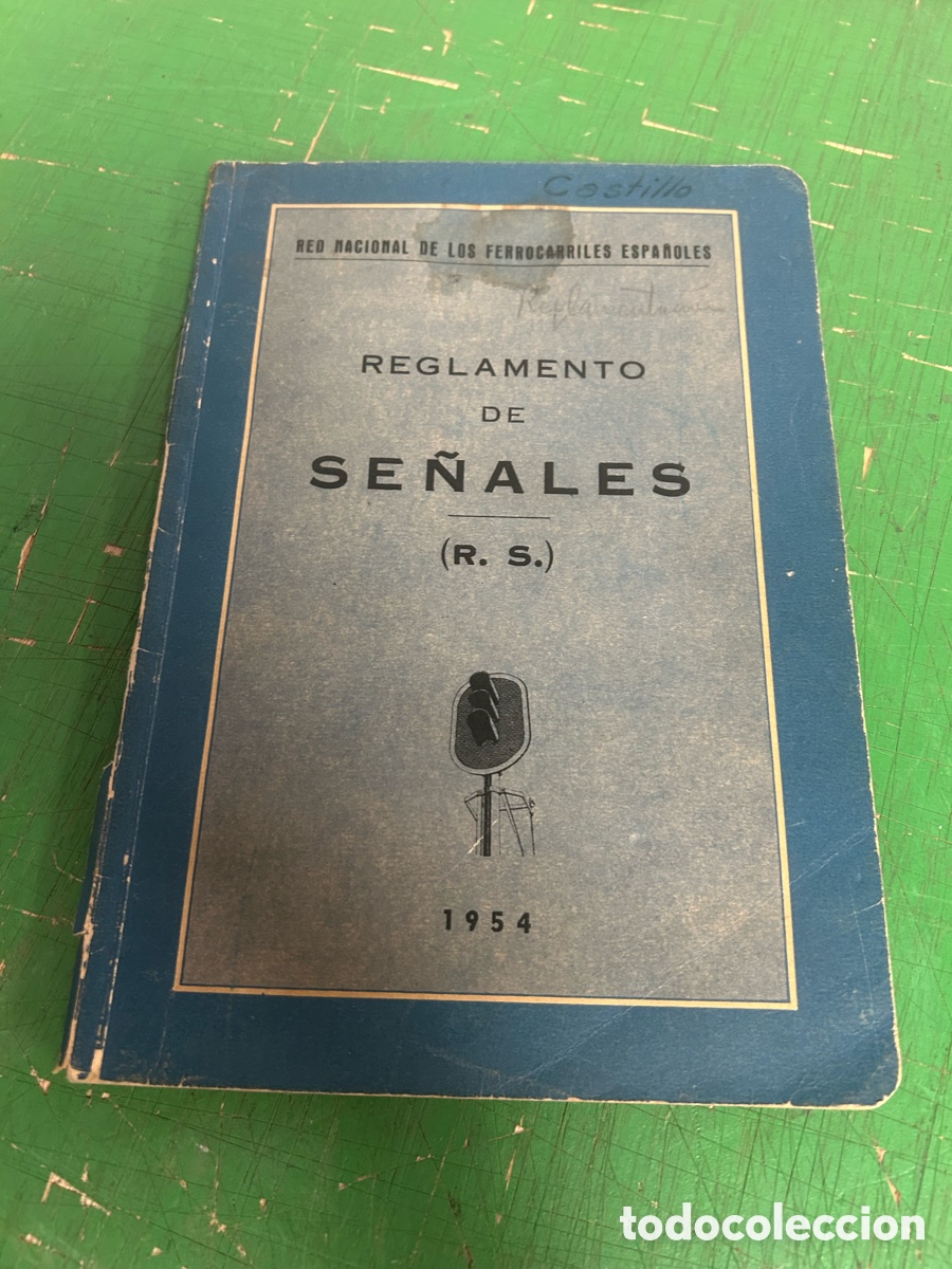 Libros de segunda mano: REGLAMENTO DE SE&Ntilde;ALES RENFE 1954 - Foto 1
