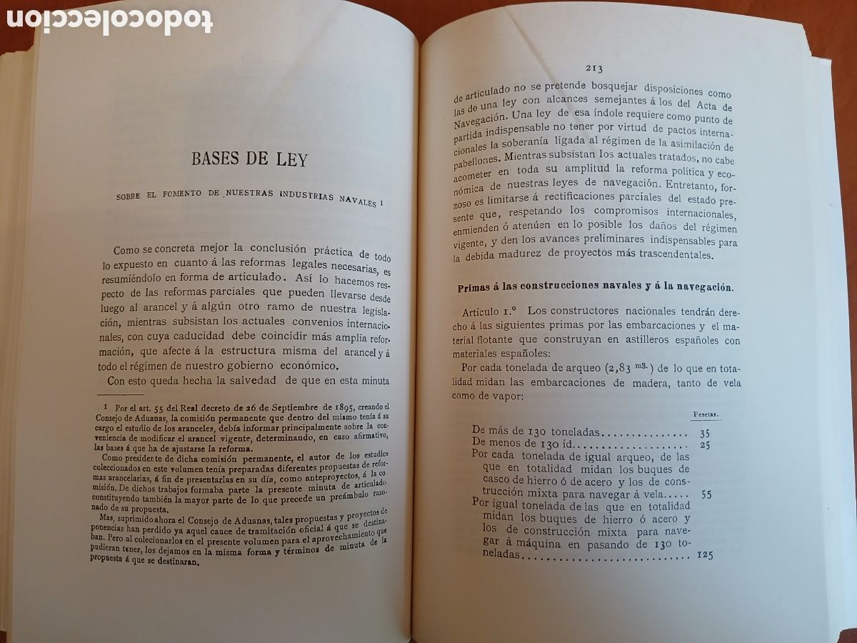 Libros de segunda mano: Del poder naval en Espa&ntilde;a. Joaqu&iacute;n S&aacute;nchez de Toca. - Foto 8