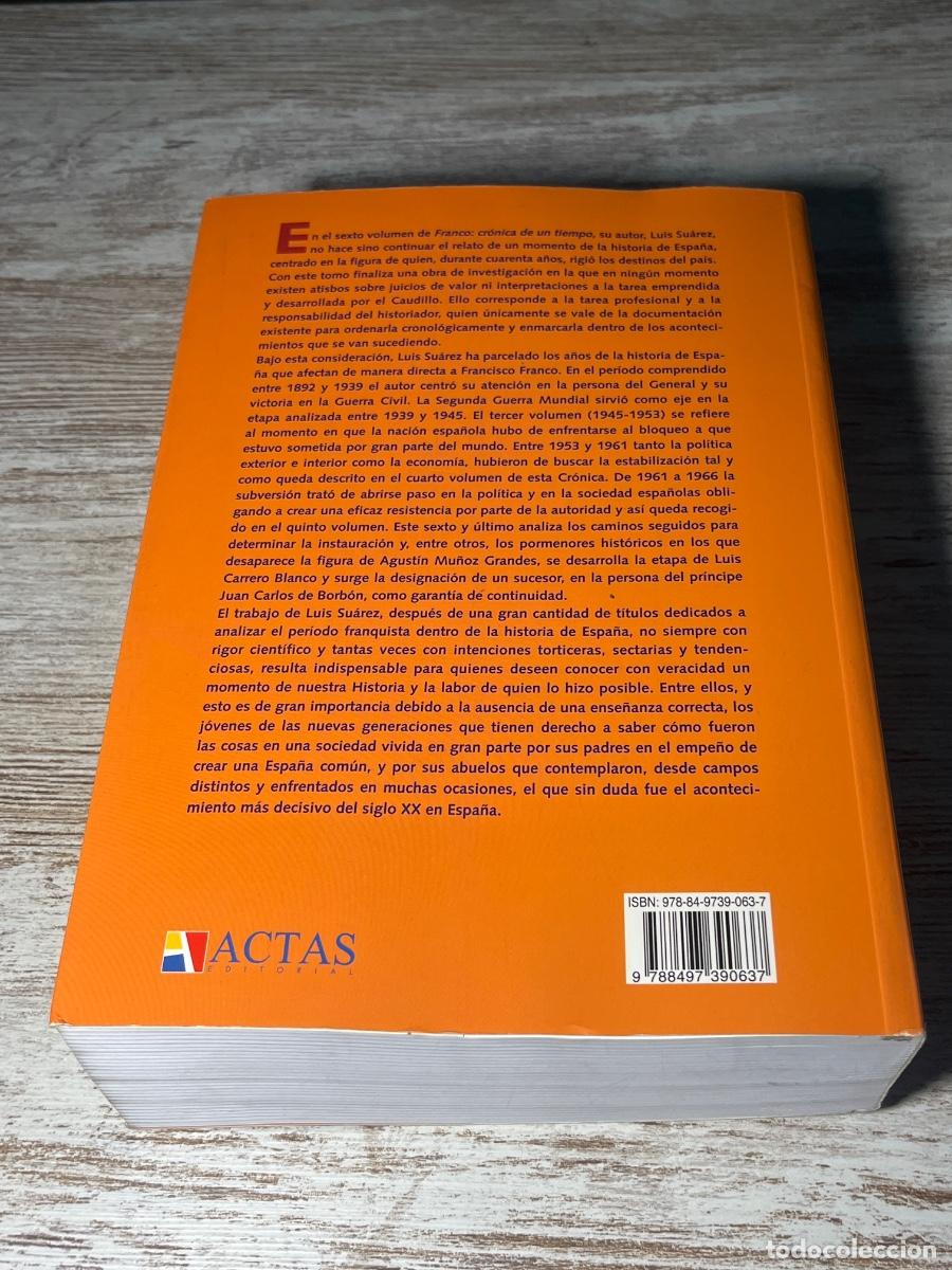 Libros de segunda mano: Libro Los caminos de la instauraci&oacute;n | Luis Su&aacute;rez | Actas - Foto 2