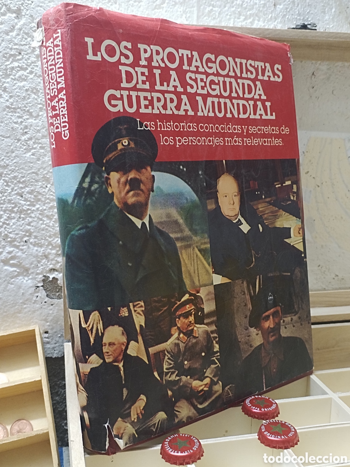 Gebrauchte B&uuml;cher: LOS PROTAGONISTAS DE LA SEGUNDA GUERRA MUNDIAL a&ntilde;o 1980