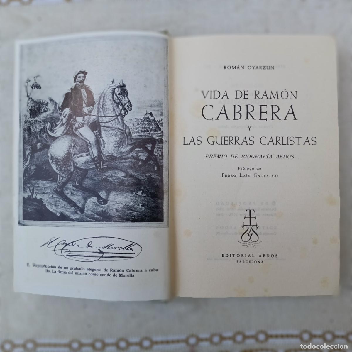 Libros de segunda mano: VIDA DE RAMON CABRERA Y LAS GUERRAS CARLISTAS. - Foto 1
