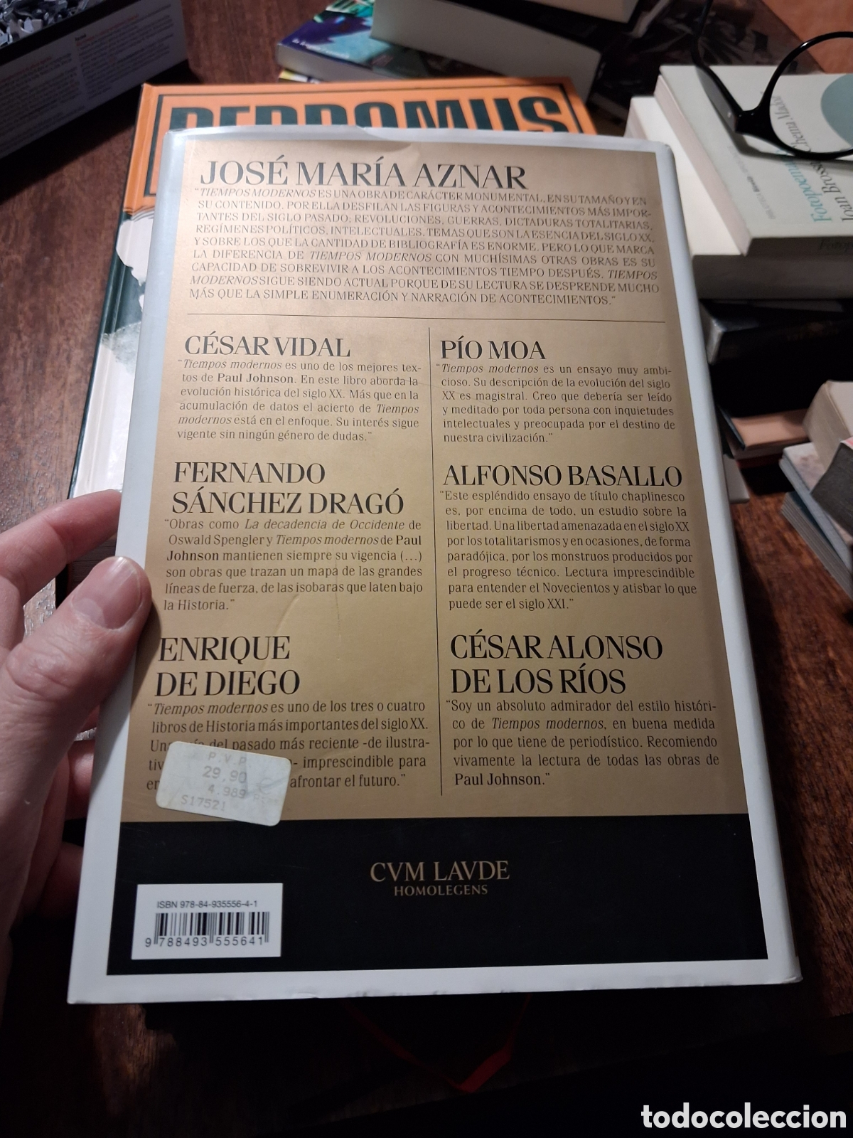 Libros de segunda mano: Tiempos modernos, Paul Johnson - Foto 3
