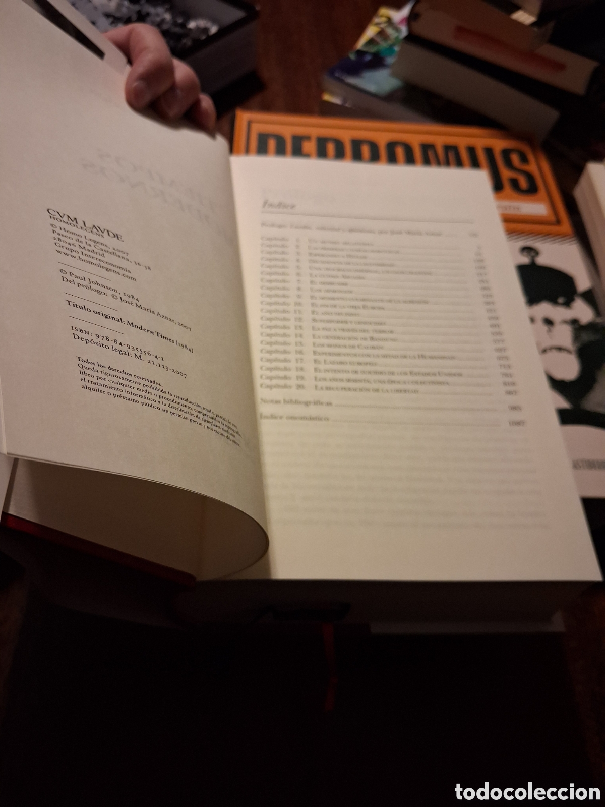 Libros de segunda mano: Tiempos modernos, Paul Johnson - Foto 4