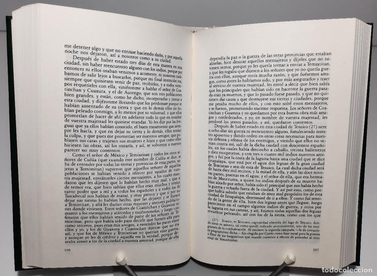 Libros de segunda mano: Cartas de relacion - Cortes, Hernan - Foto 3