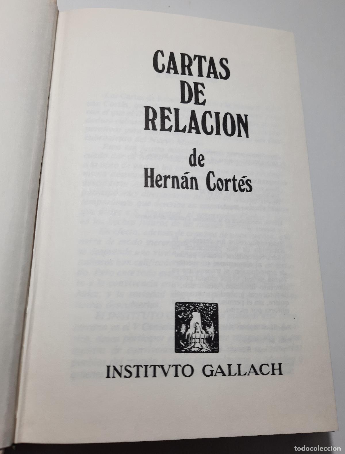 Libros de segunda mano: Cartas de relacion - Cortes, Hernan - Foto 1
