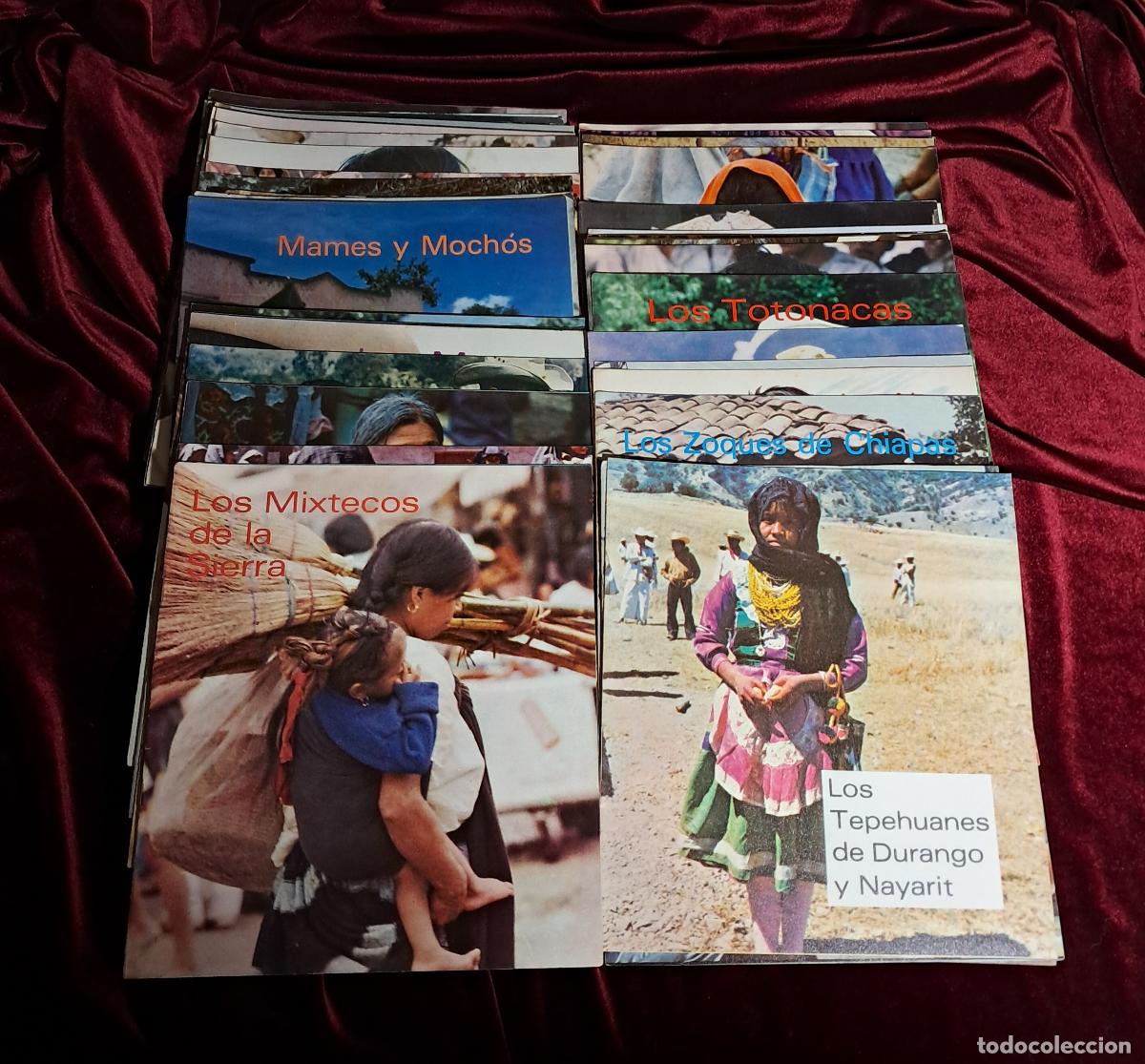 Livres d'occasion: PUEBLOS IND&Iacute;GENAS DE M&Eacute;XICO. COLECCI&Oacute;N DE 43 CUADERNOS. Instituto Nacional Indigenista 1982