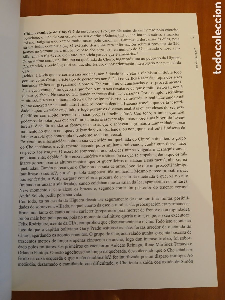 Libros de segunda mano: Rebelde con causa?. Brais do Castro. - Foto 7
