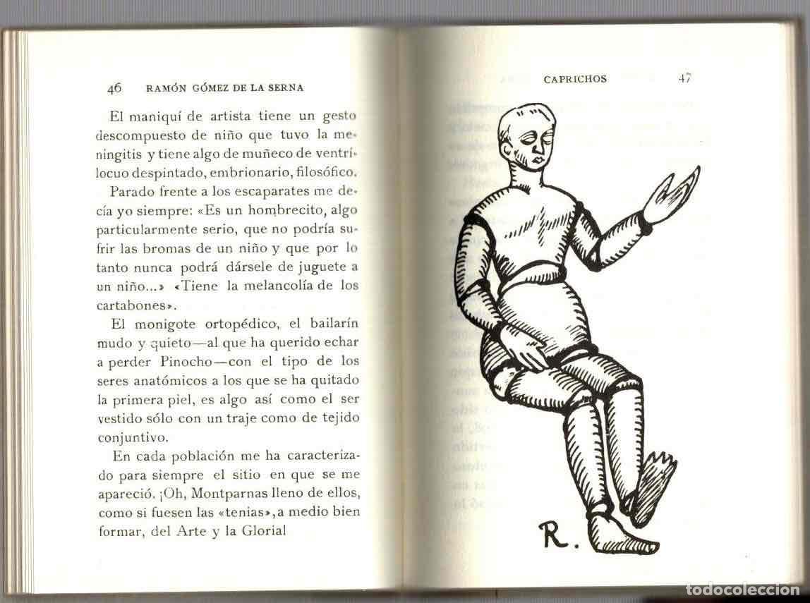 Libros de segunda mano: CAPRICHOS. RAMON GOMEZ DE LA SERNA. ALMARABU FACSIMILES 1986 - Foto 2