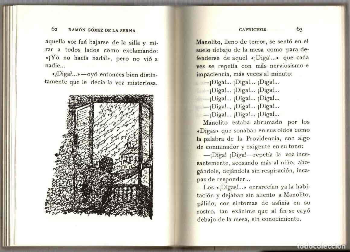 Libros de segunda mano: CAPRICHOS. RAMON GOMEZ DE LA SERNA. ALMARABU FACSIMILES 1986 - Foto 3